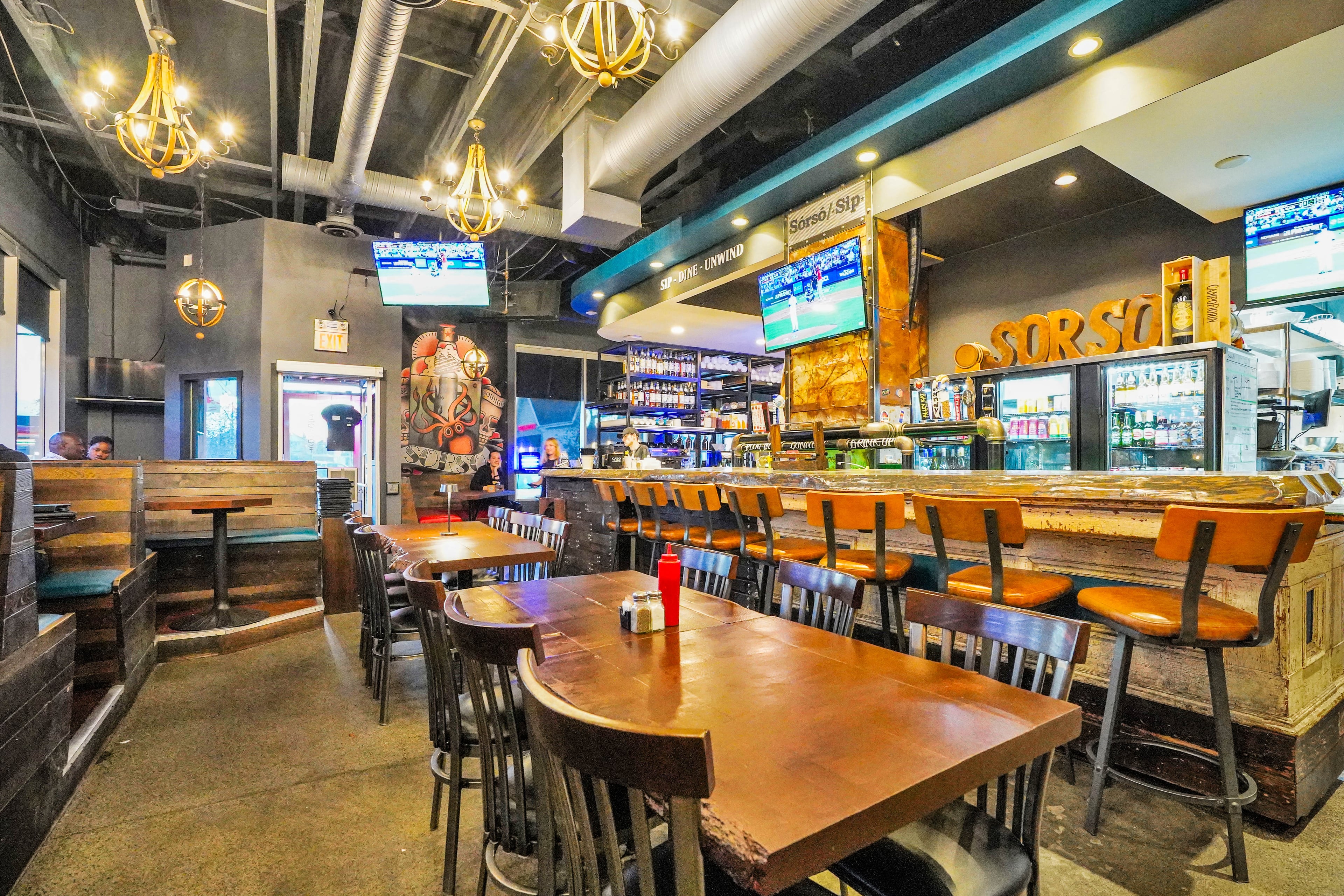 Sorso Restaurant Interior